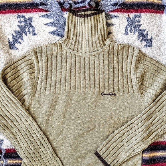 ♻️ SOLD 90s y2k South Pole Turtleneck - Picture 3 of 16